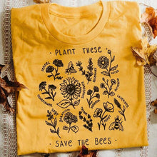 Load image into Gallery viewer, Plant These Save The Bees - Yellow / L - 200000791
